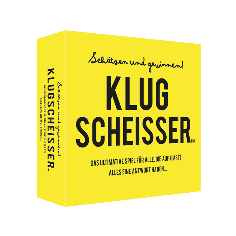 Klugscheisser - Schätzen und gewinnen!