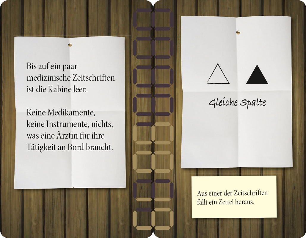 Seefahrt ins Ungewisse - Escape-Spiel