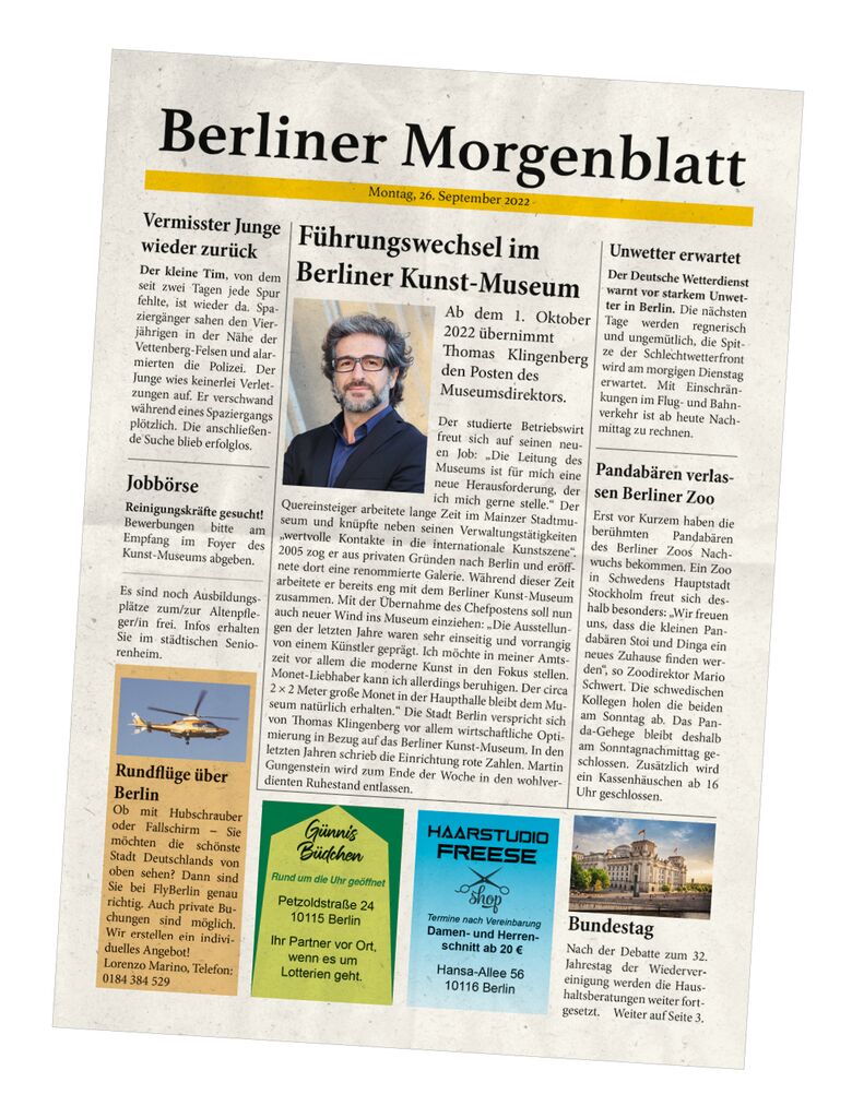 Das perfekte Plan