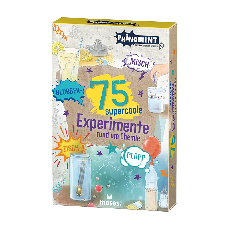 Phänomit 75 supercoole Blubber-Zisch-Misch-Ploop Experimente