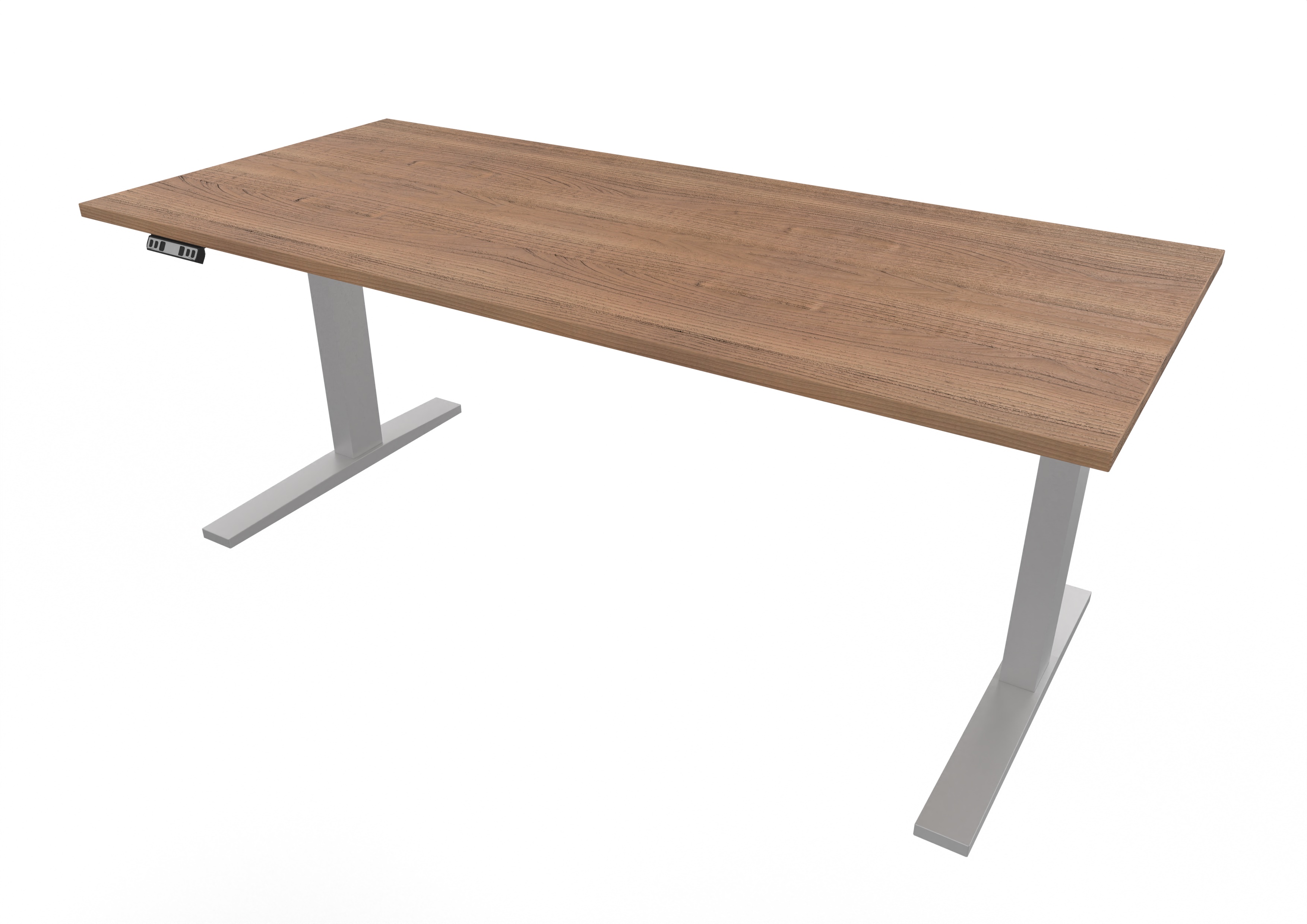 Schreibtisch B: 180 cm, 70-120 cm, Office, elektrisch höheneinstellbar