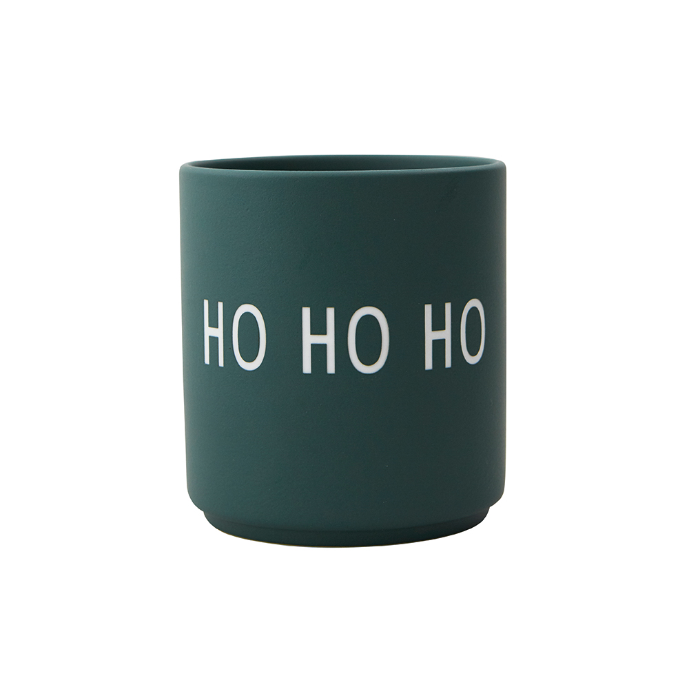 Design Letters Porzellan Becher Ho Ho Ho green 