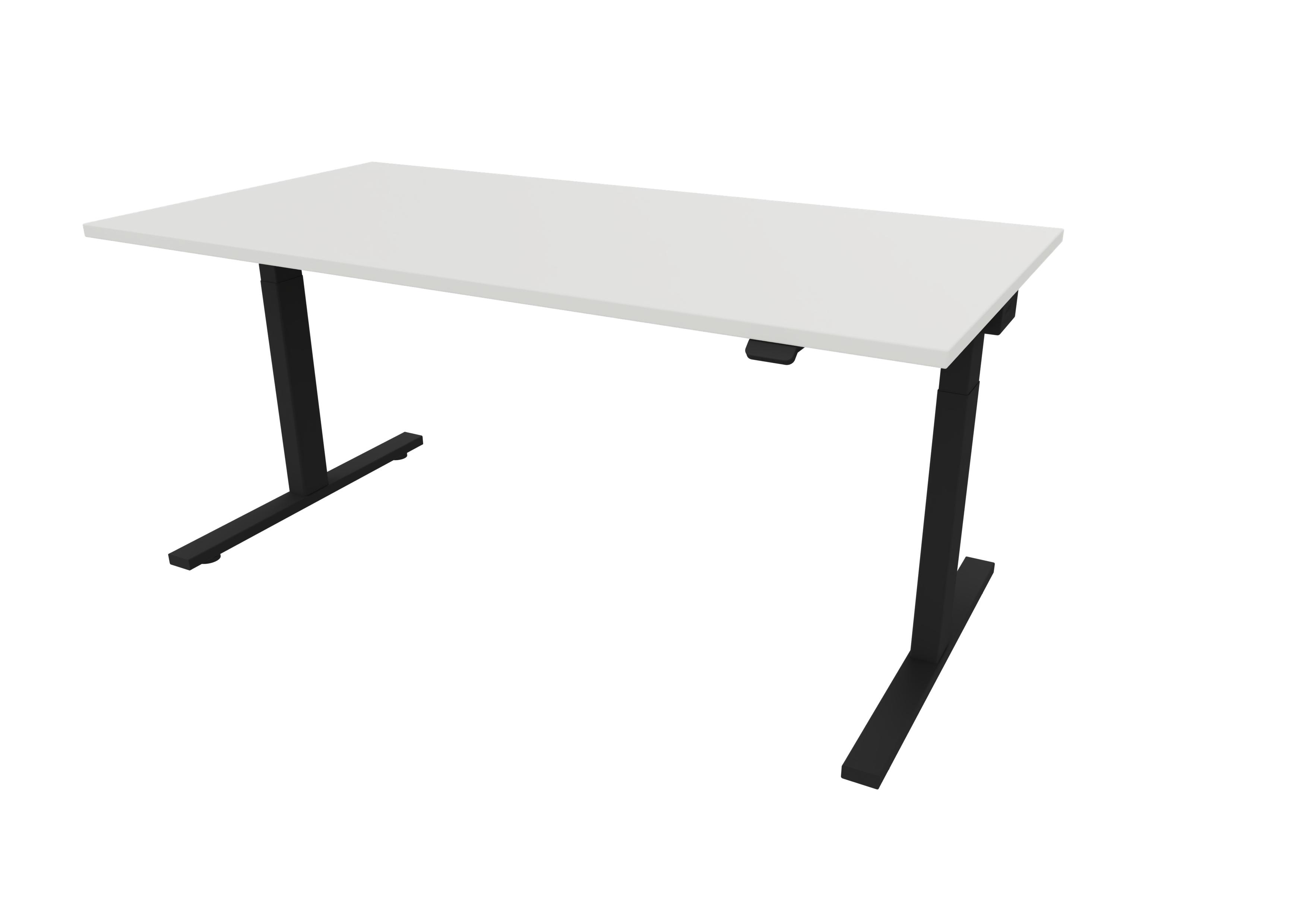 Schreibtisch B: 160 cm, 64-128 cm, Smove, elektrisch höheneinstellbar Schreibtisch B: 160 cm, 64-128 cm, Smove, elektrisch höheneinstellbar