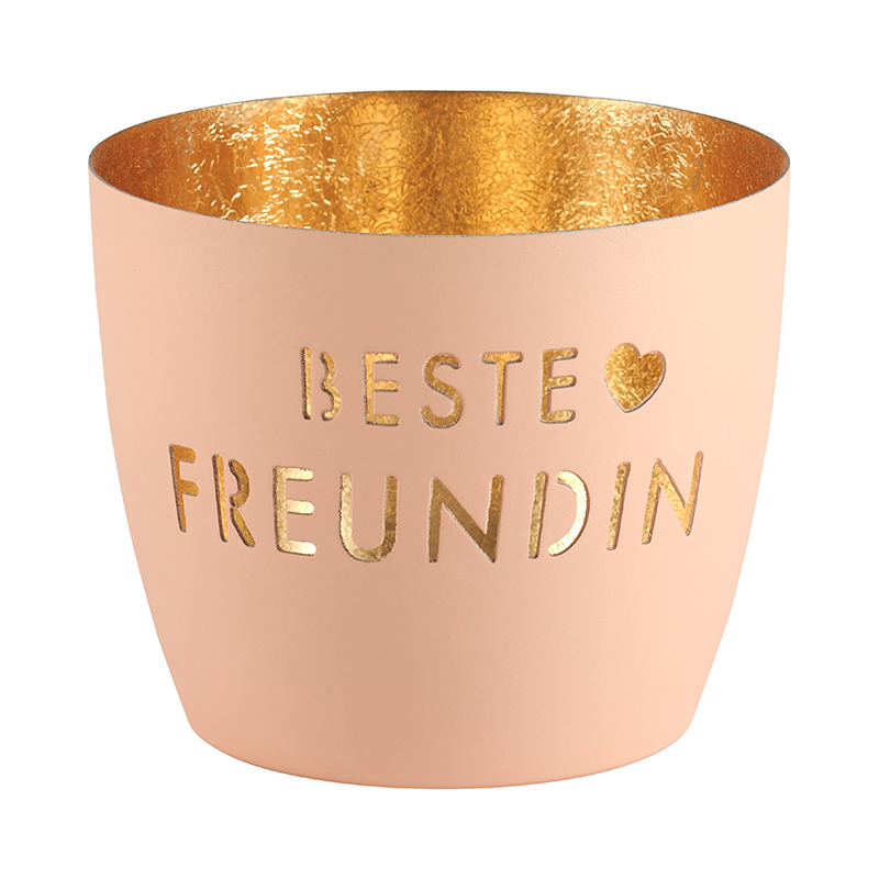 Madras, Windlicht M - Beste Freundin