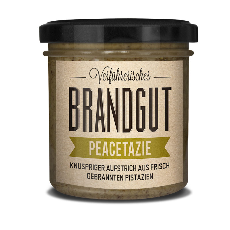 BRANDGUT - PEACETAZIE - Creme aus gebrannten Pistazien