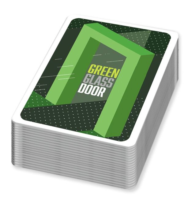 Green Glass Door
