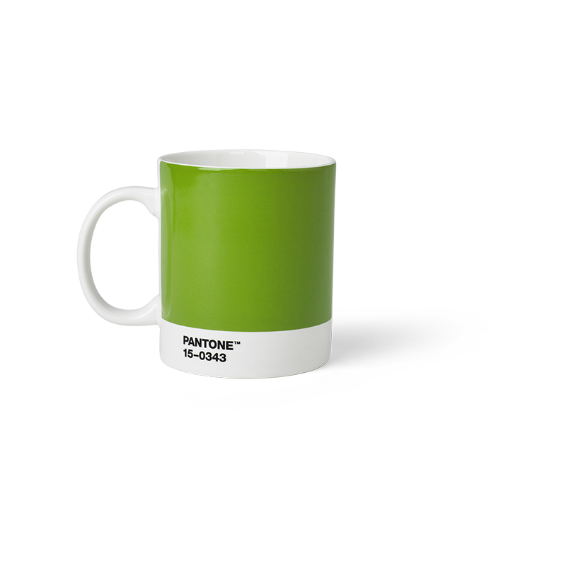 Pantone Porzellan-Becher green 15-0343