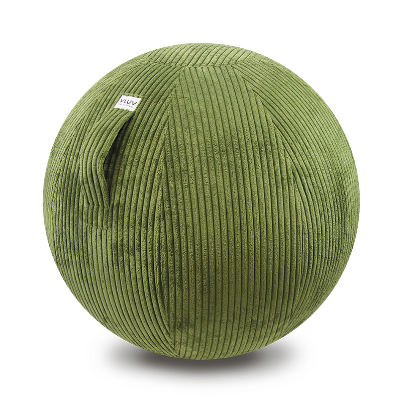 VLUV Sitzball Vlip Olive, Durchmesser 60-65 cm 