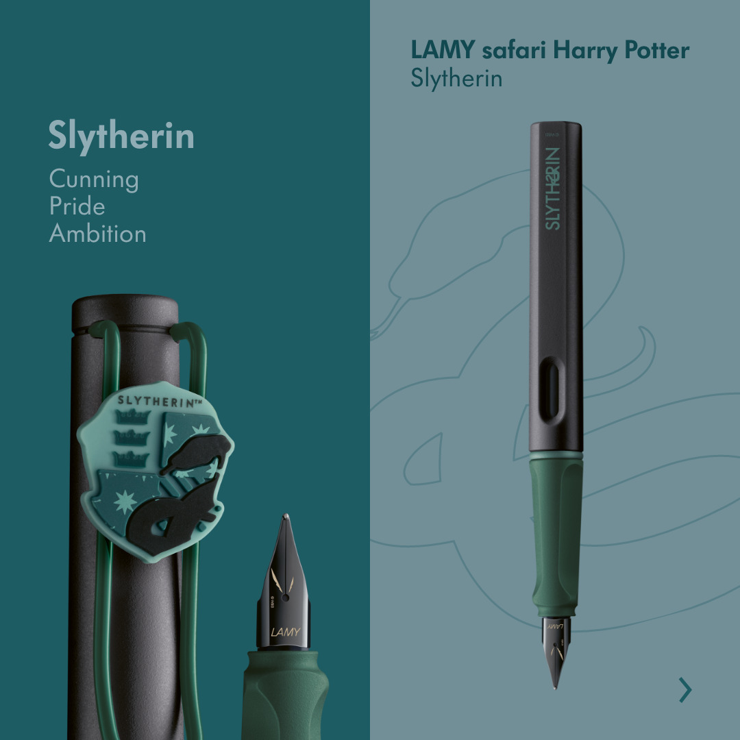 Lamy Füllhalter safari, Harry Potter Serie - Slytherin