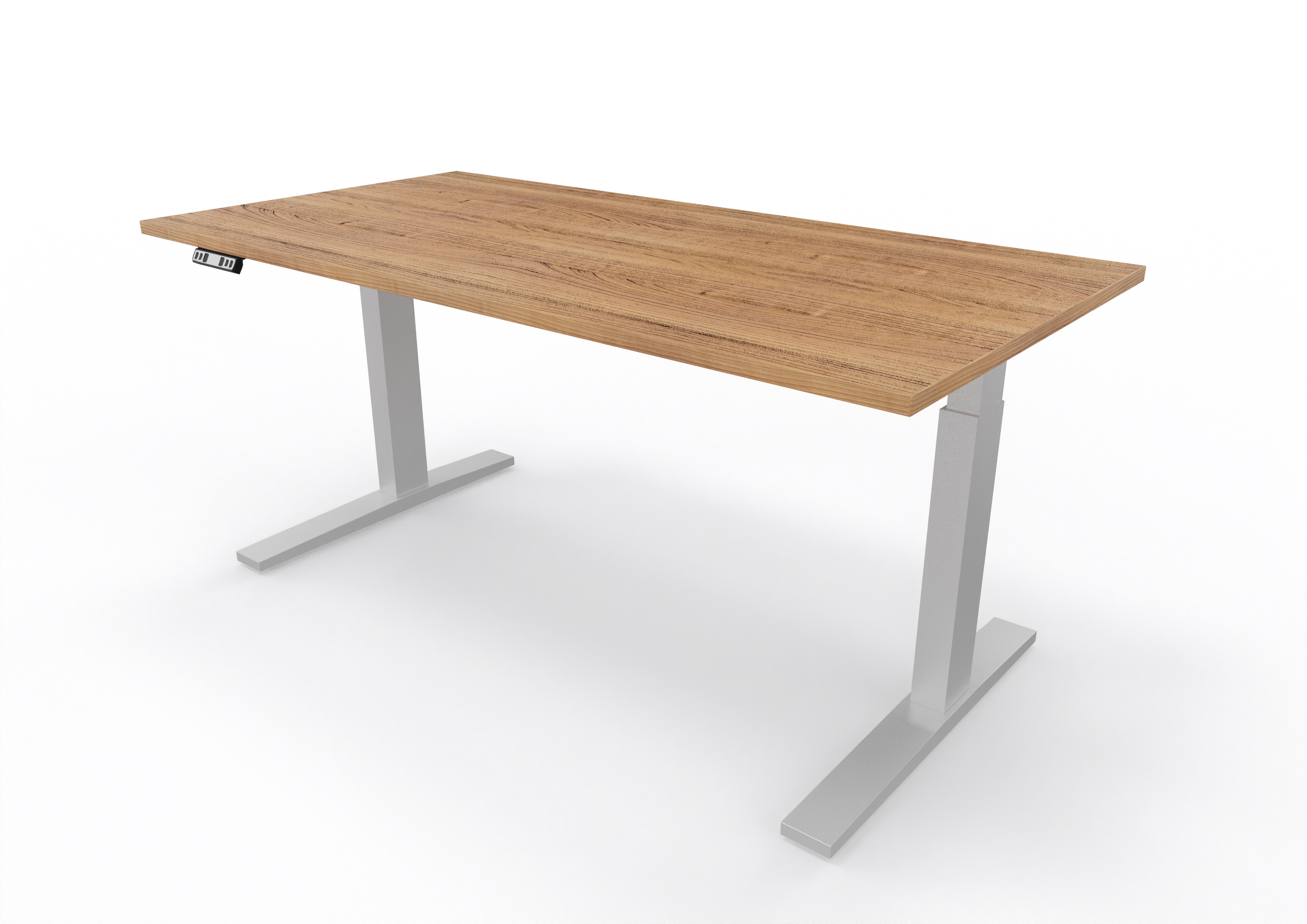 Schreibtisch B: 160 cm, 70-120 cm, Office, elektrisch höheneinstellbar