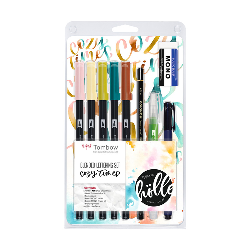 Tombow Blended Lettering-Set "Cozy Times" 9-teilig