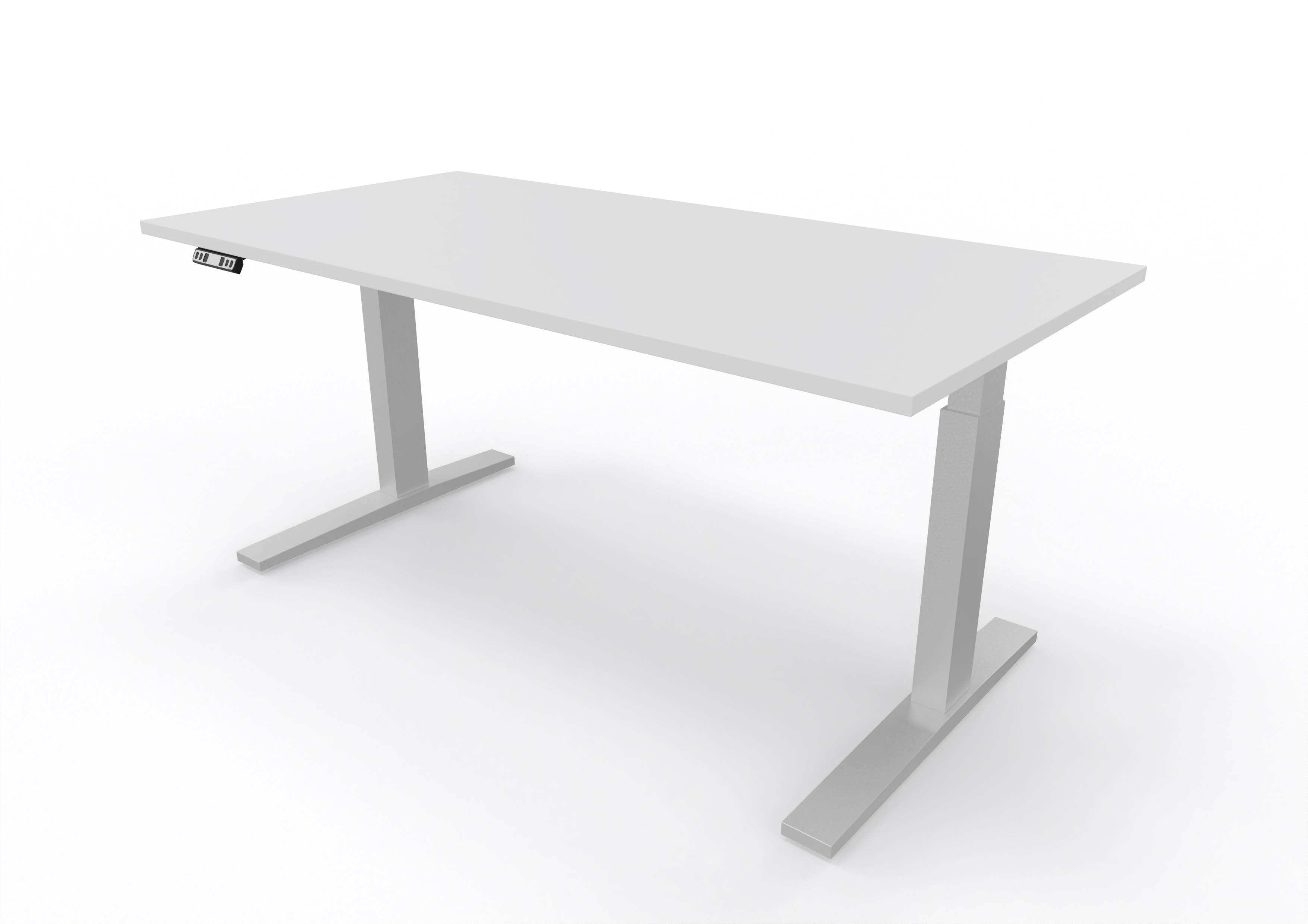 Schreibtisch B: 160 cm, 70-120 cm, Office, elektrisch höheneinstellbar