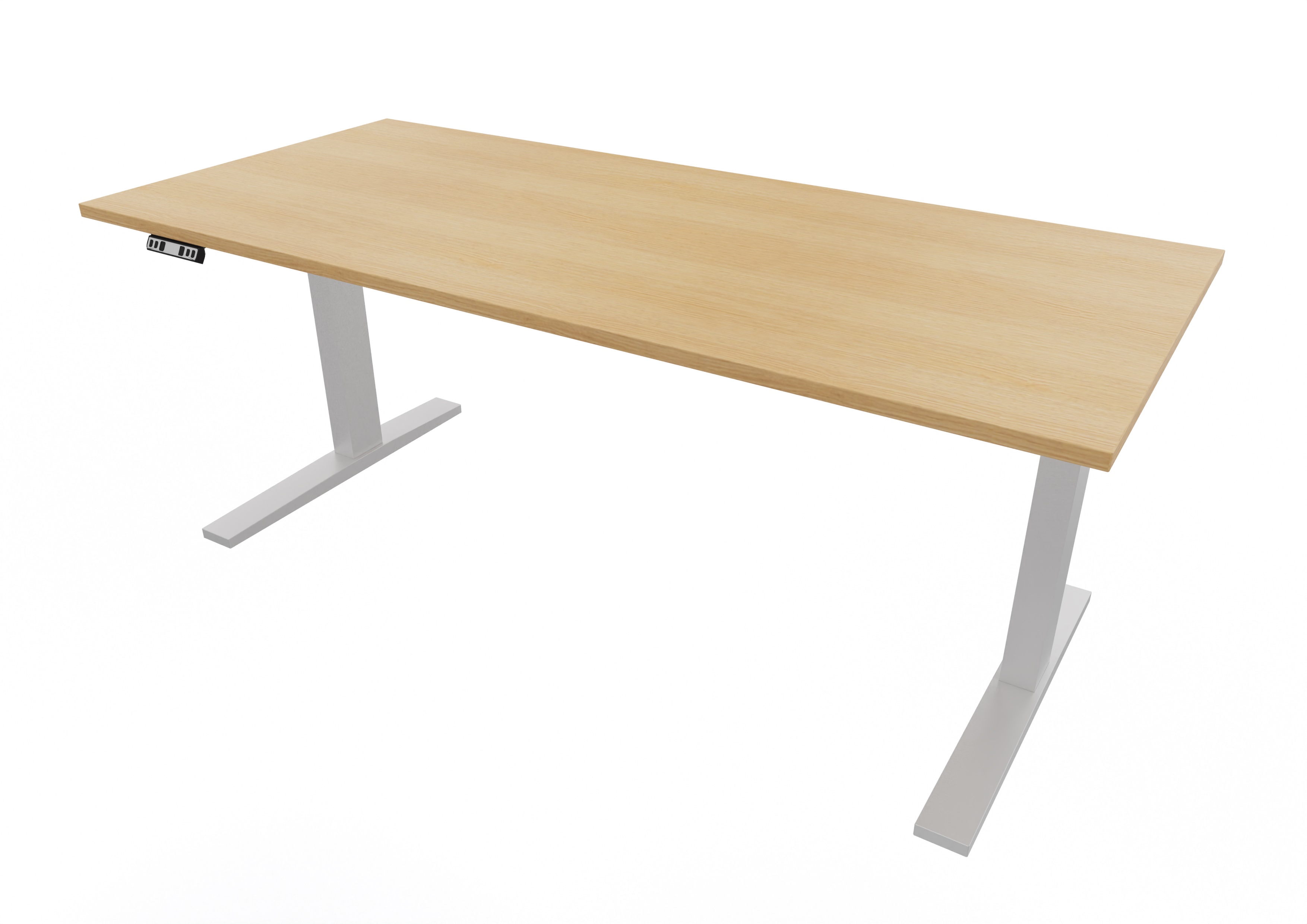 Schreibtisch B: 180 cm, 70-120 cm, Office, elektrisch höheneinstellbar