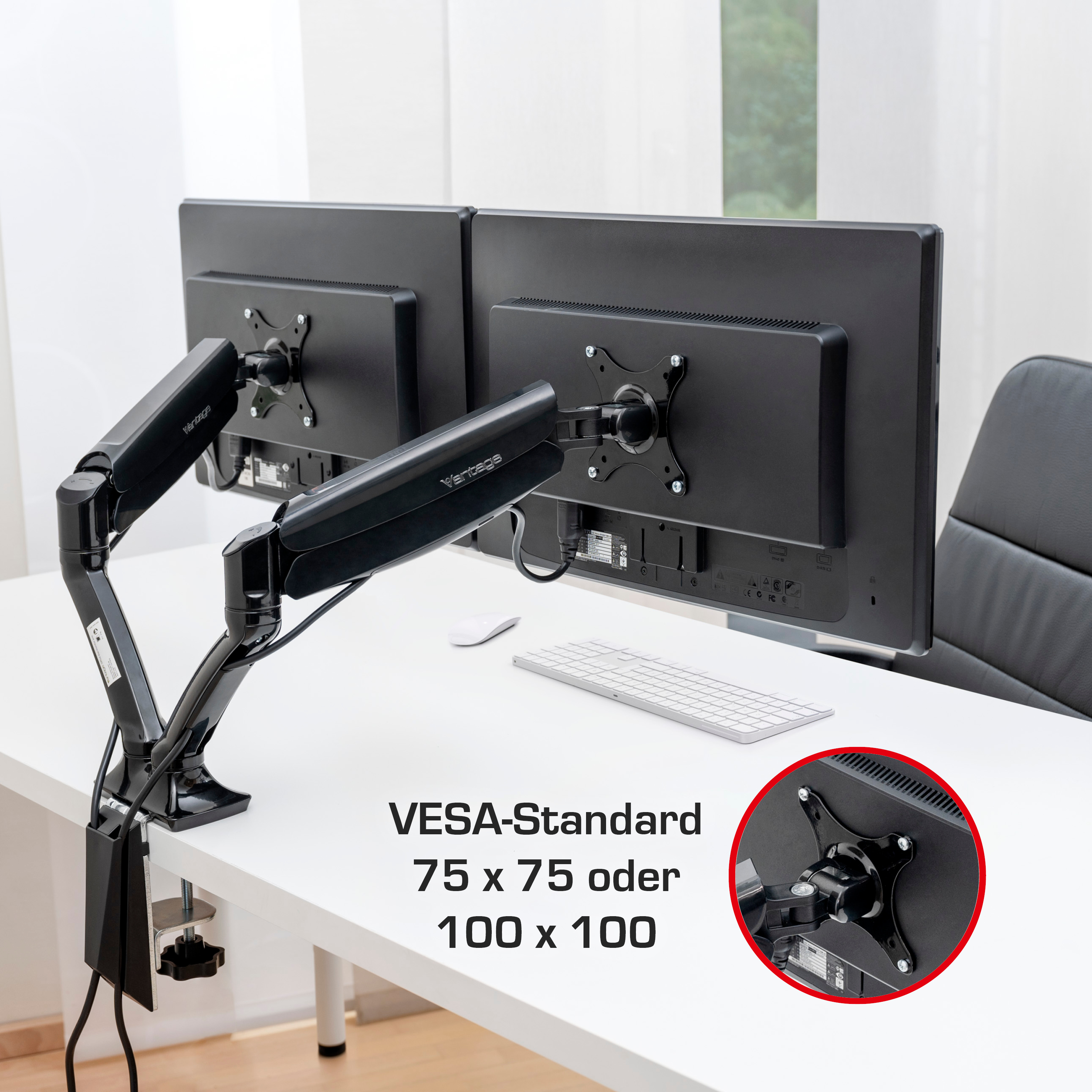 Monitor-Schwenkarm Office Duo Home