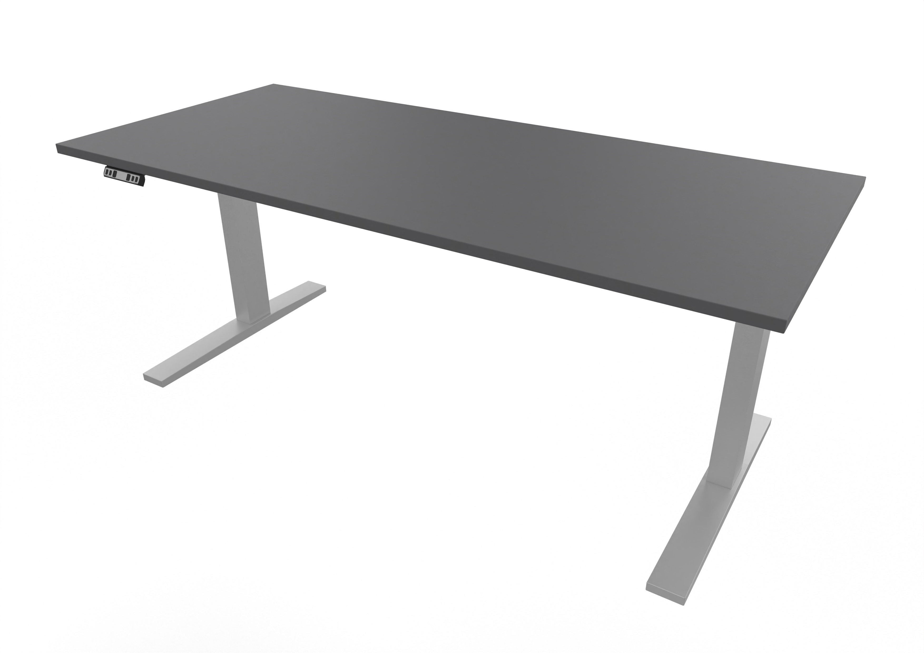 Schreibtisch B: 180 cm, 70-120 cm, Office, elektrisch höheneinstellbar