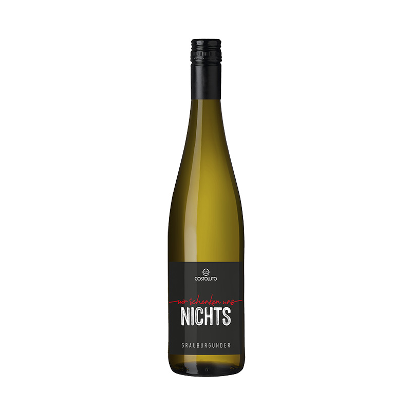 Weißwein - Wir schenken uns Nichts, Grauburgunder