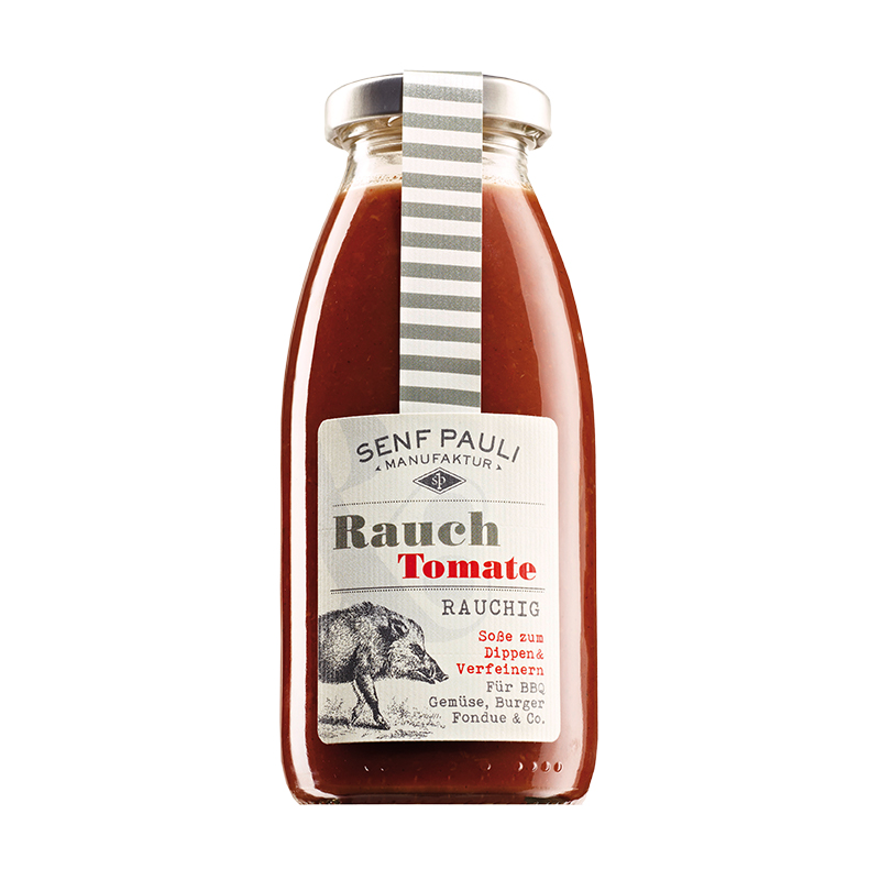 Soße "Rauch & Tomate" mit feinrauchiger Note