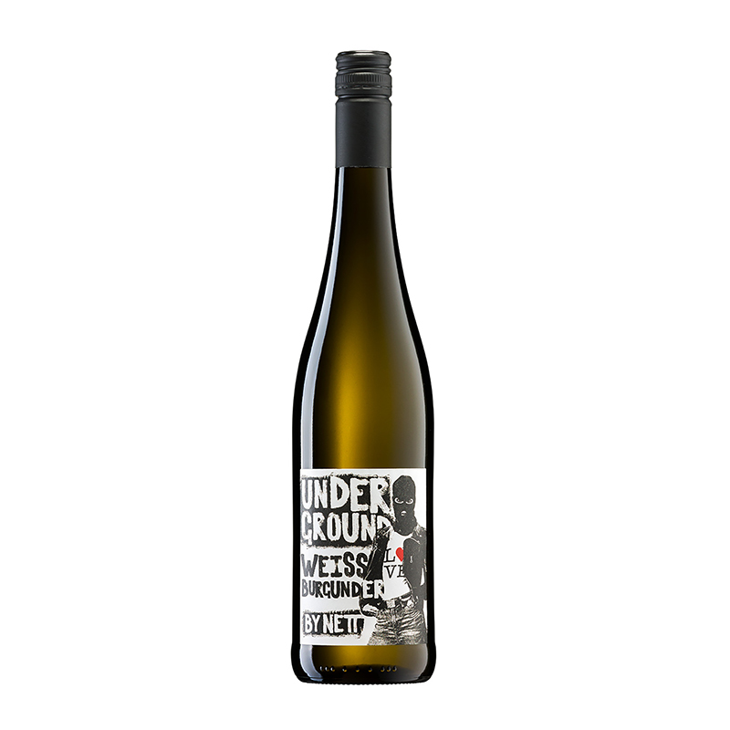Weißwein "Underground" Weißburgunder, 12,5% Vol.