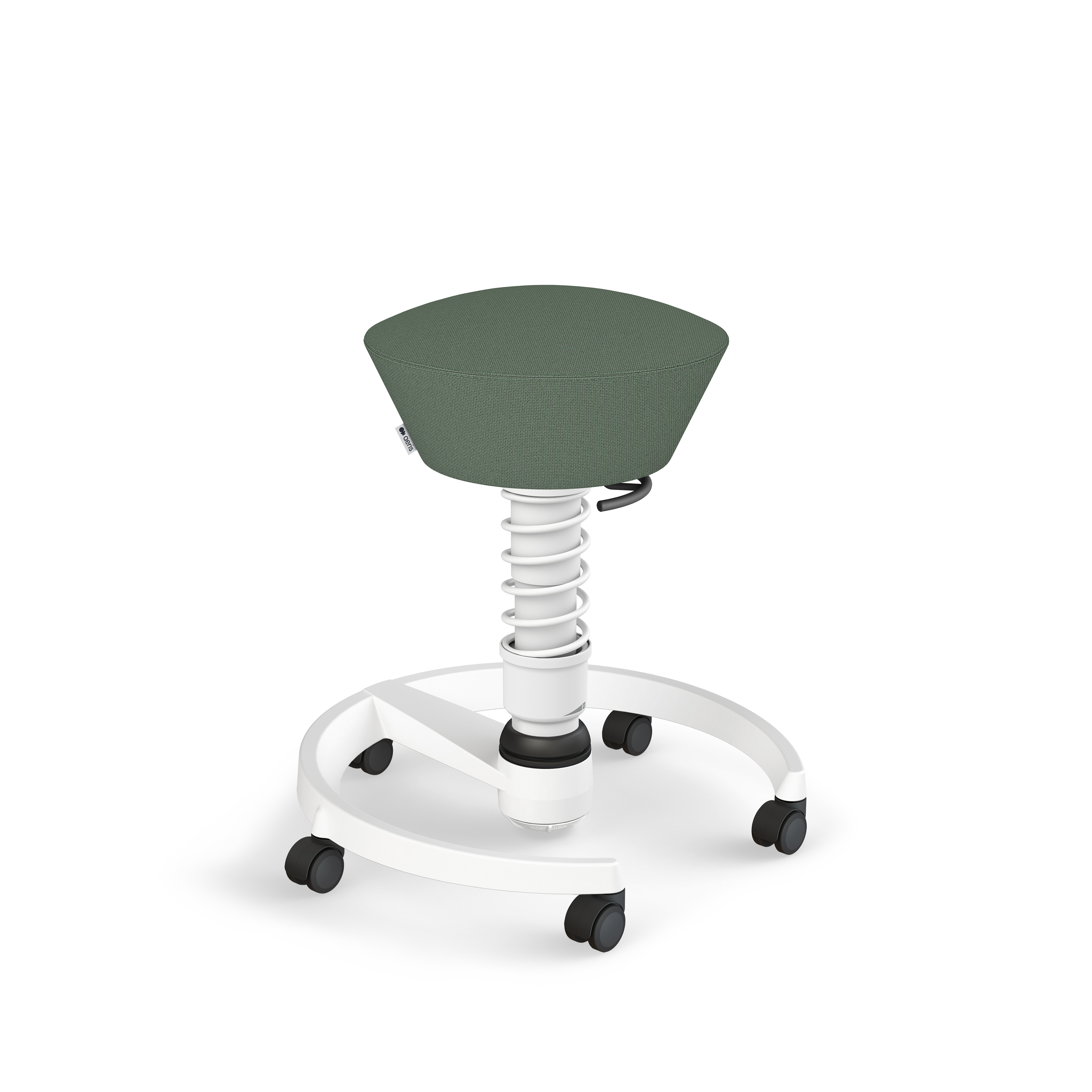 Aeris Swopper mit Rollen, Stoff Gabriel Cura 