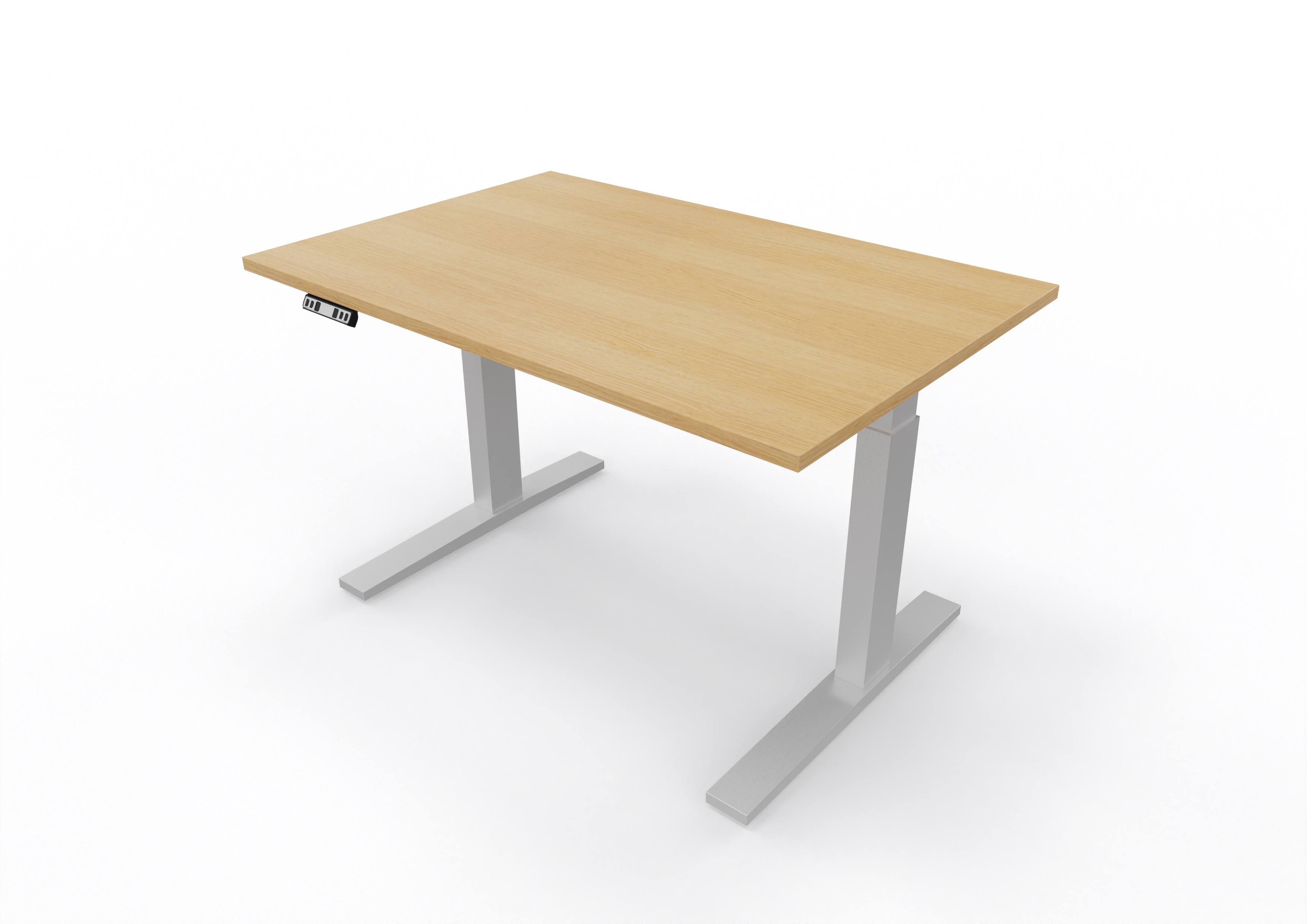 Schreibtisch B: 120 cm, 70-120 cm, Office, elektrisch höheneinstellbar Schreibtisch B: 120 cm, 70-120 cm, Office, elektrisch höheneinstellbar