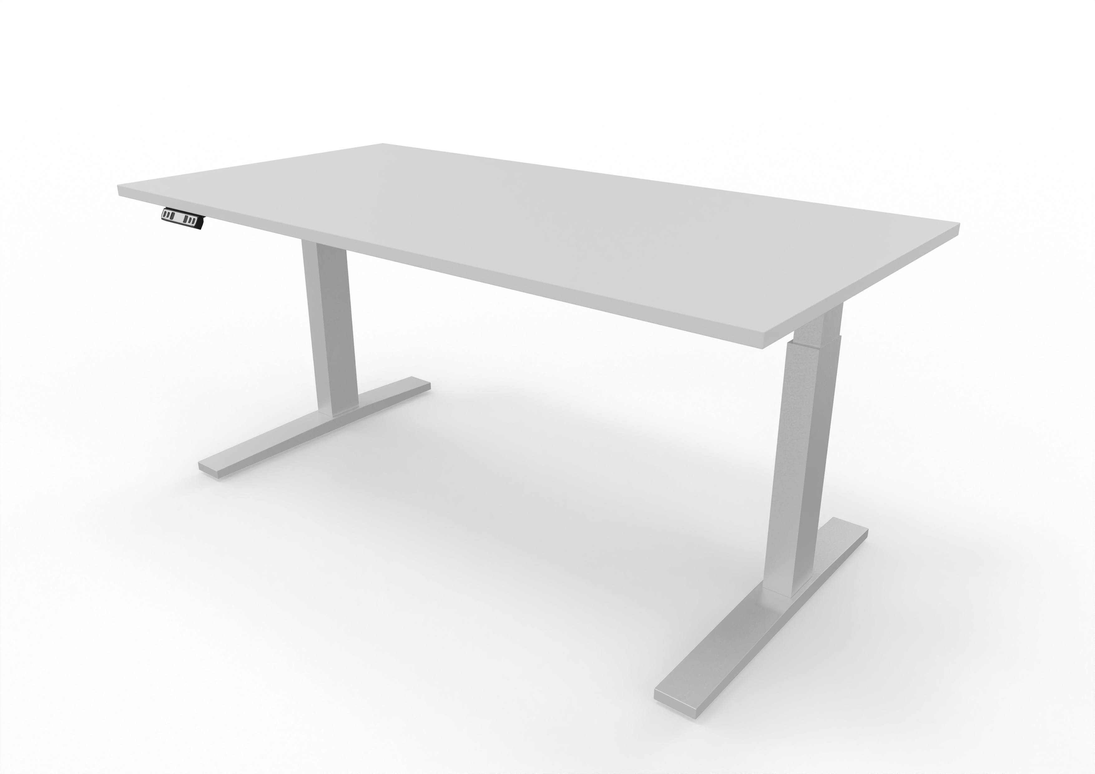 Schreibtisch B: 160 cm, 70-120 cm, Office, elektrisch höheneinstellbar