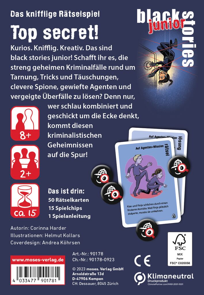 black stories junior - Top Secret