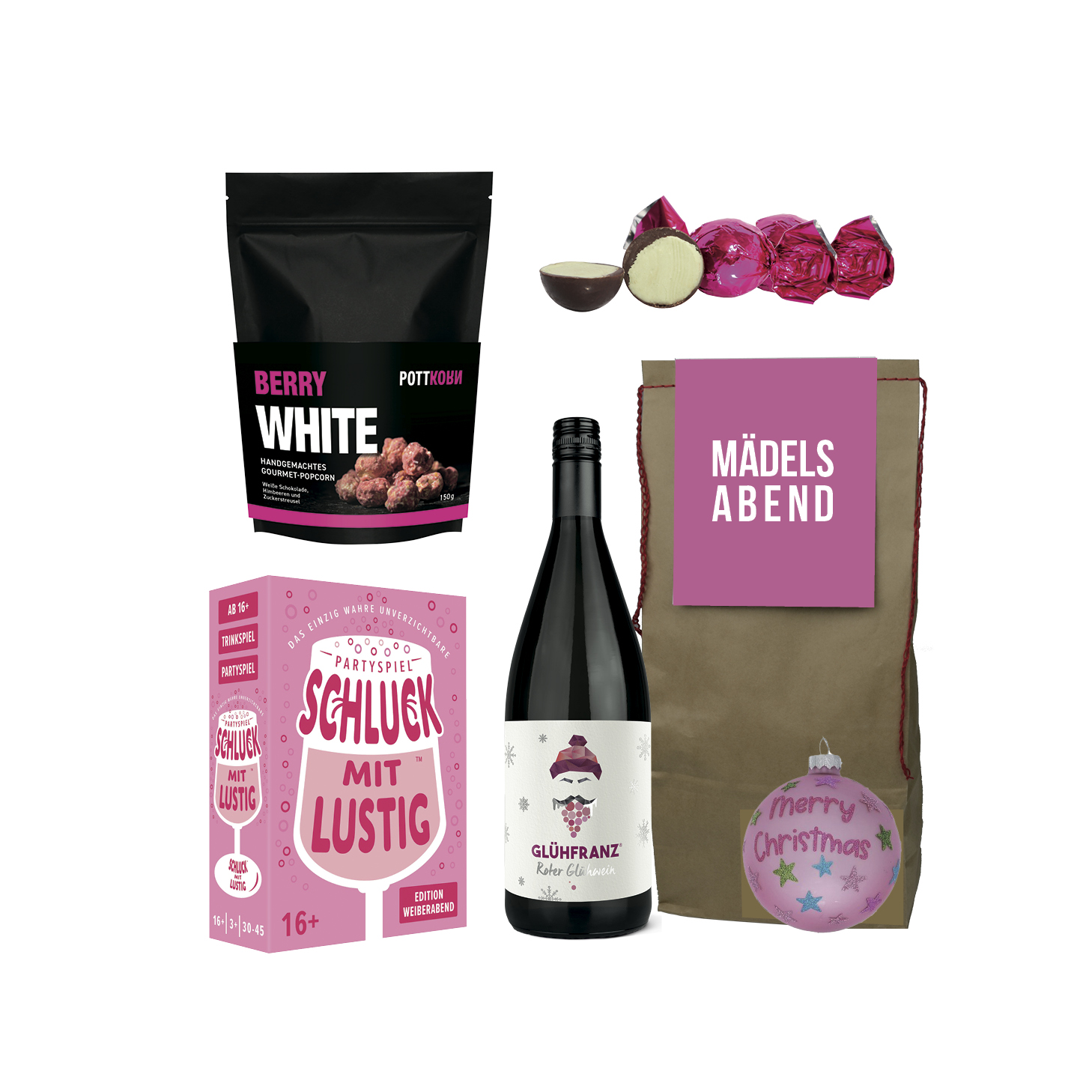 Geschenkset - Mädelsabend -Tüte