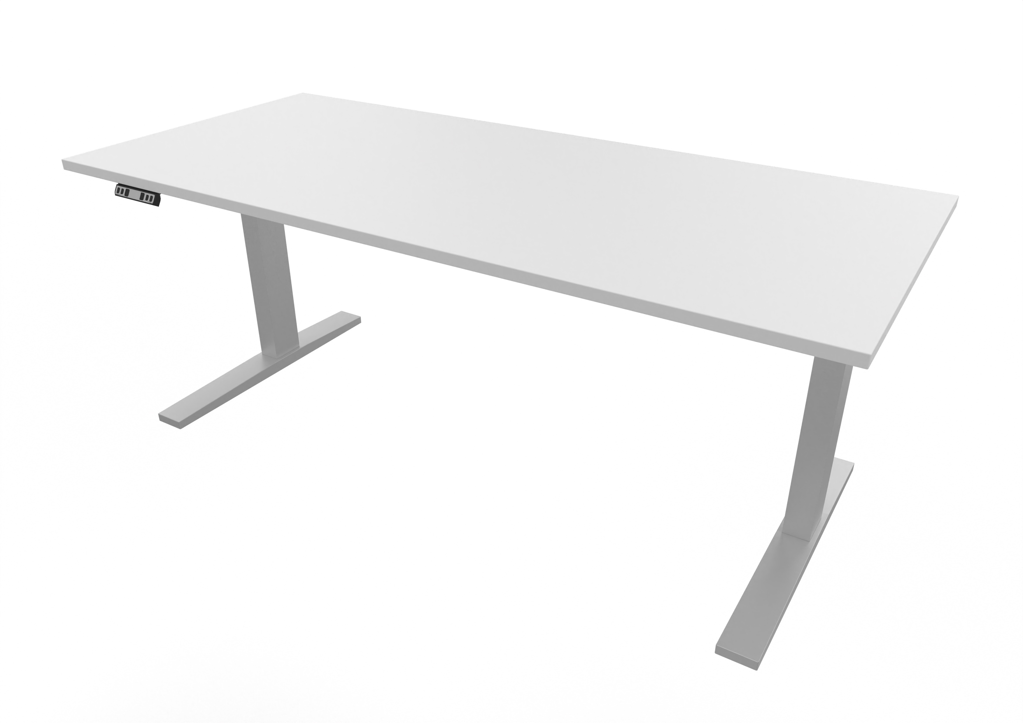 Schreibtisch B: 180 cm, 70-120 cm, Office, elektrisch höheneinstellbar