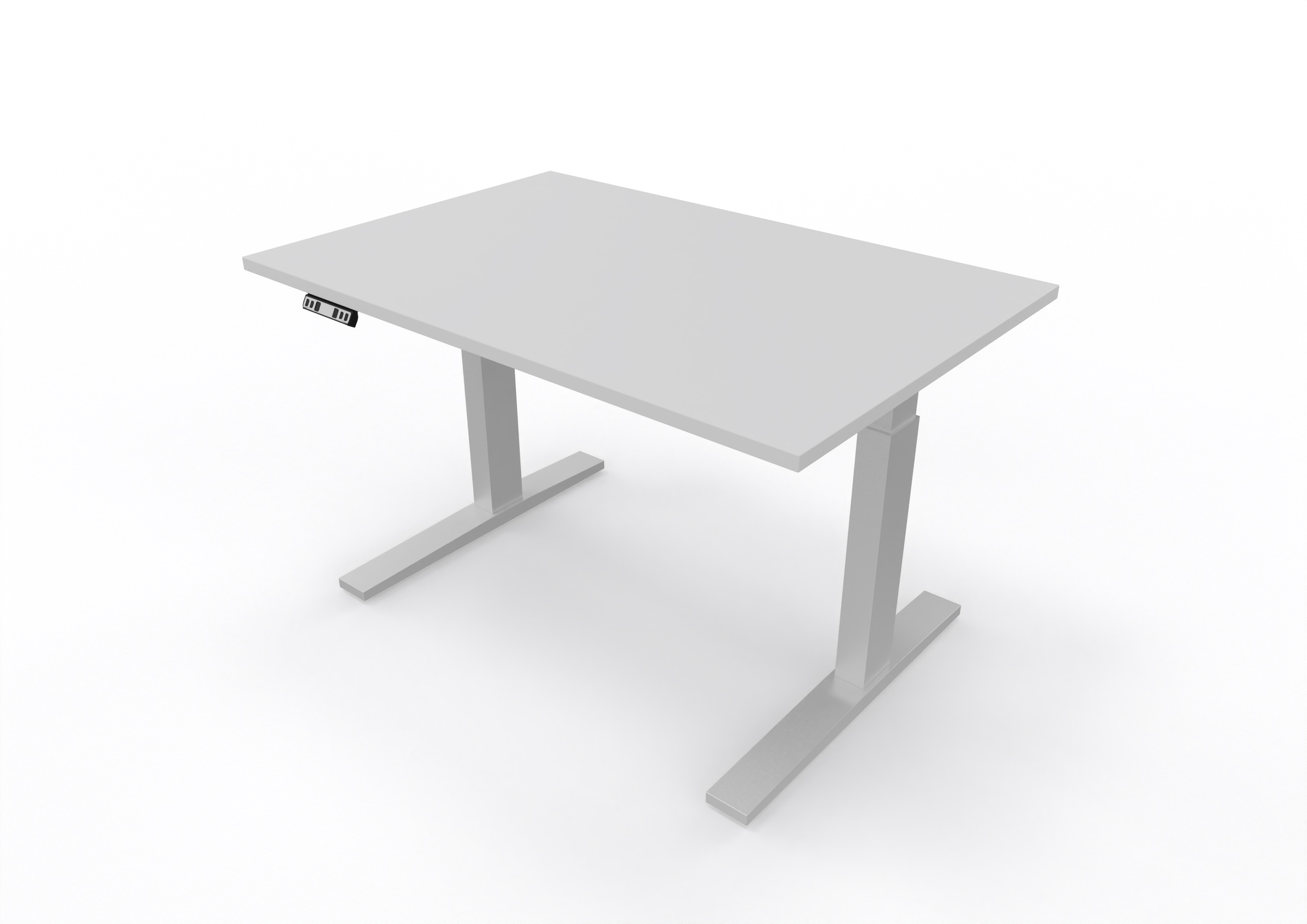 Schreibtisch B: 120 cm, 70-120 cm, Office, elektrisch höheneinstellbar Schreibtisch B: 120 cm, 70-120 cm, Office, elektrisch höheneinstellbar