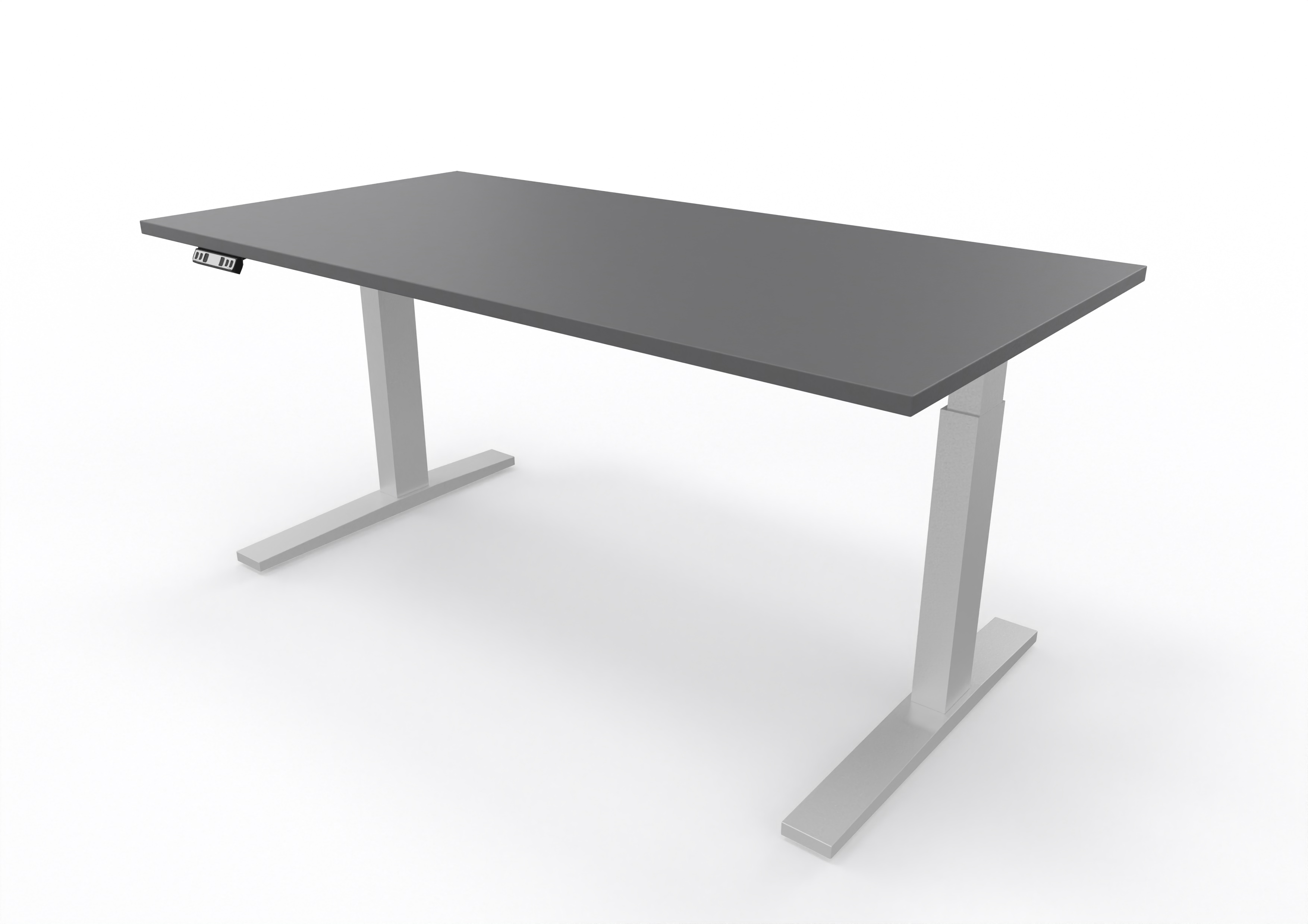 Schreibtisch B: 160 cm, 70-120 cm, Office, elektrisch höheneinstellbar