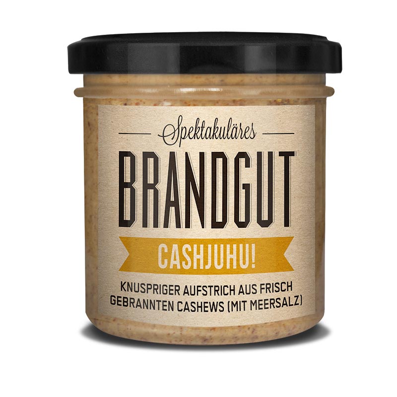 BRANDGUT - CASHJUHU! - Creme aus gebrannten Cashewkernen