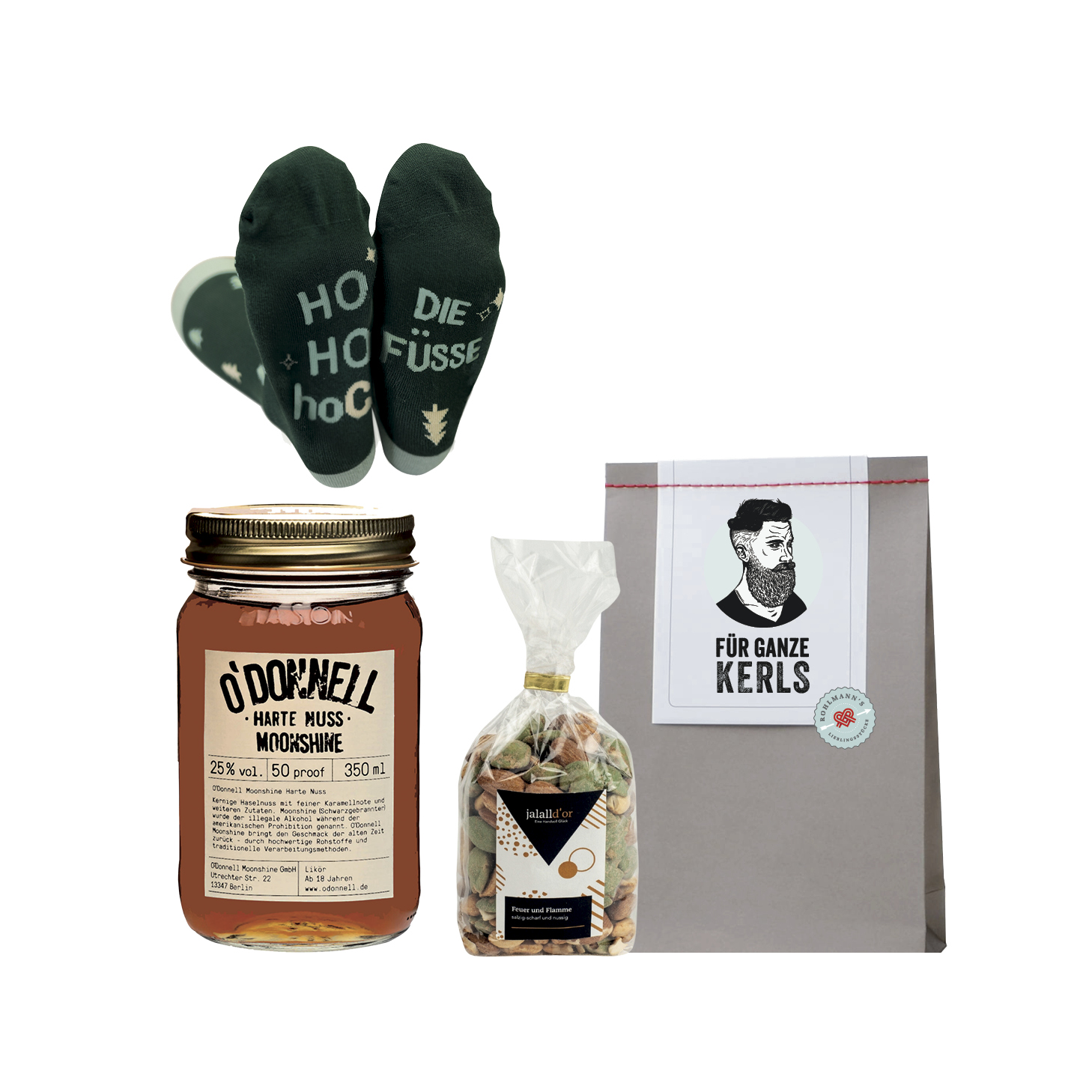 Geschenkset "Ganze Kerls"- Geschenktüte
