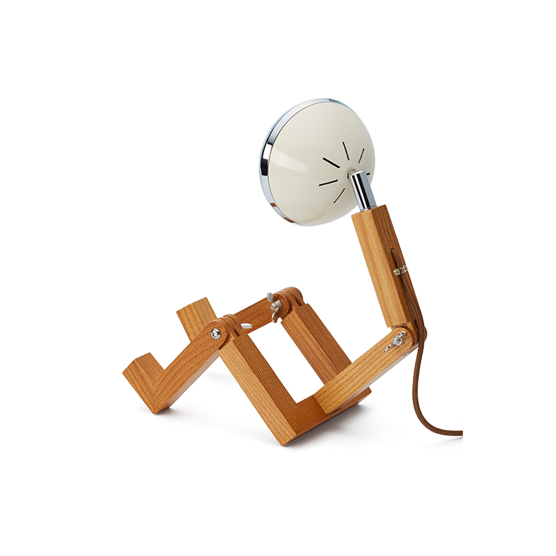 Mini Mr. Wattson, Tischlampe LED - weiss