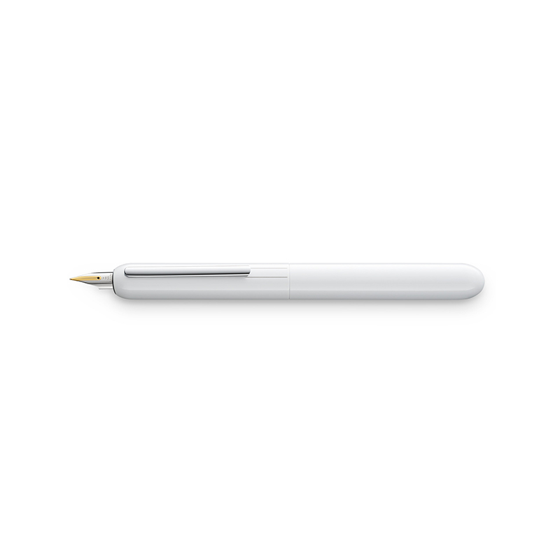 Lamy Füllhalter dialog 3 pianowhite, Modell 074 mit Goldfeder